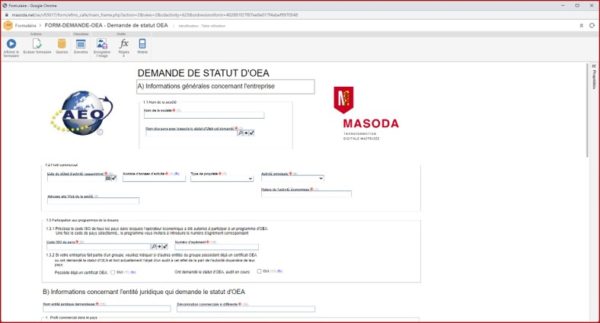 Accompagnement à la saisie des informations du formulaire de demande